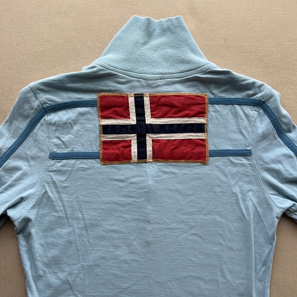 Napapijri Norwegian Flag Polo Tee - Picture 4 of 12